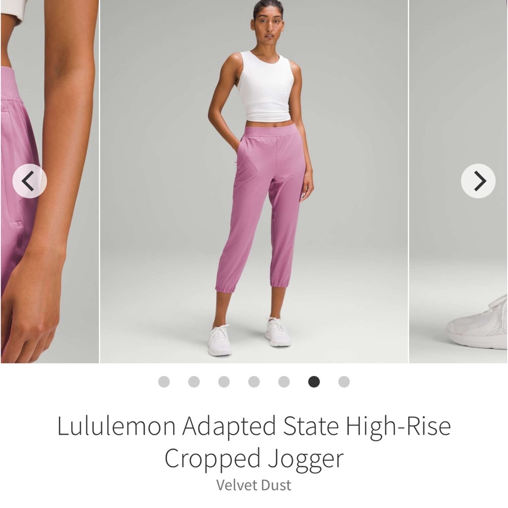 lululemon Adapted State Crop High-Rise Joggers